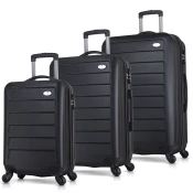 MyValice Set kofera 8077, 3 dela, Crni