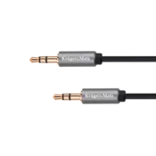 Jack kabel 3,5 stereo vtič - 3,5 stereo vtič 1m Kruger & Matz Basic