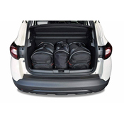 KJUST Komplet 3 kosov potovalnih torb SPORT za RENAULT CAPTUR 2013-2019