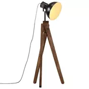 Vidaxl vidaXL Talna svetilka, 25 W, črna, 45x45x120 cm, E27