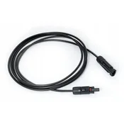 shumee Solarni kabel z vtiči MC-4 25m črn
