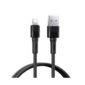 IPAD mini / Air 2 / mini 4 REMAX LEYA podatkovni kabel USB - lightning, 100 cm, CRNI RC-C093 L-B