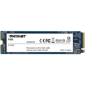 Patriot SSD P300 R1600/W600, 128GB, M.2 NVMe, P300P128GM28