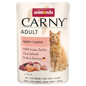 Animonda Carny vrečke 24 x 85 g - Piščanec + losos