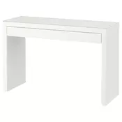 MALM Toaletni sto, bela, 120x41 cm
