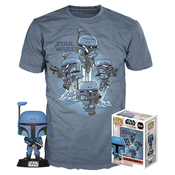 Funko Pop! The Mandalorian: Tee Box Figure and T-Shirt L Set