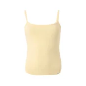 HOLLISTER Top svijetložuta / siva melange