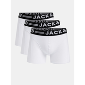 Jack Jones Boksarice SENSEx3 Bela