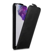 Cadorabo Cadorabo Ohišje, združljivo z Samsung Galaxy S20 ULTRA v nočna črna - Zaščitni ovitek v obliki flipa z magnetnim zapiranjem, (20562028)