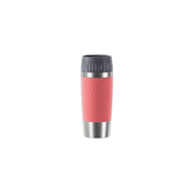 Tefal - Termo skodelica 360 ml EASY TWIST MUG nerjaveče/roza
