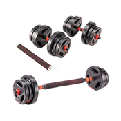 Body Sculpture set utežnih ročk 20 kg pvc cement z drogom