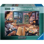 Ravensburger Puzzle Moje zatočišče št. 6: Udobna soba 1000 kosov