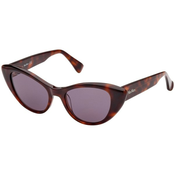 Max Mara MM0039 52A ONE SIZE (51) Havana/Siva