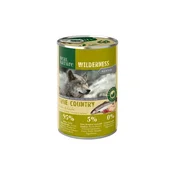 Real Nature Wilderness Senior piščanec in losos 400g konzerva