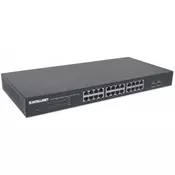 Intellinet 24-Port gigabit ethernet switch, 2xSFP ports (...