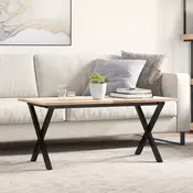 Vidaxl vidaXL Noge za klubsko mizico v obliki črke X 80x40x43 cm