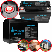 Extralink EX.30455 punjiva baterija Litij ferofosfat (LiFePo4) 100000 mAh 12,8 V