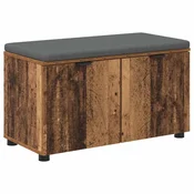 Vidaxl Haldna klop Star les 80 x 38 x 46 cm Oblikovan Les in Tkanina