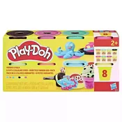 Play-Doh: Mavrica - 8-barvna glina paket