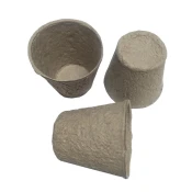 Papirnati cvetlični lonček za enkratno uporabo 6x6x6cm (24 kosov)