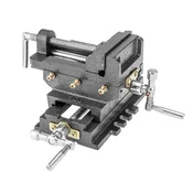 Dvoosni križni primež za stroje 100 mm