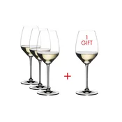 RIEDEL HEART TO HEART RIESLING Set caša za belo vino, 3+1, 490ml