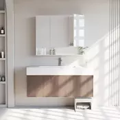 Songmics Kopalniška omarica 165x70x75 cm Bela