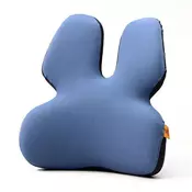 Powerton WPEUS6 ergonomska podpora za hrbet iz spominske pene črna, ergonomska podloga za stol