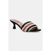 Love Moschino natikači z nizko peto ženski