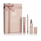 SOSU Cosmetics Kissmas Lip Trio poklon set (za usne)