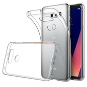Ultra tanek silikonski ovitek za LG G7 ThinQ-prozoren