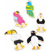 Bigjigs Toys Magnetky vtáčí priatelia