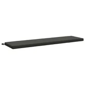 Vidaxl Blazina za klop SOEST 100% poliester Antracit 160 x 40 x 5 cm