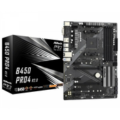 Asrock B450 Pro4 R2.0 AMD B450 Socket AM4 ATX