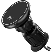 LINQ Magnetno držalo za avto 15 W Air Vent, vrtljivo, LinQ - ČRNo, (20918269)