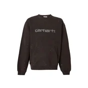 Carhartt WIP Majica svetlo siva/črna/off-bela