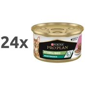Purina Pro Plan Cat Adult Sterilised Maintenance pašteta, konzerva - losos - 85 g 24 x 85 g