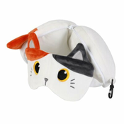 Maska za spavanje iTotal sa jastukom Cat narancasta