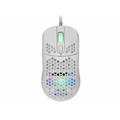 WHITE SHARK Gejmerski miš Galahad GM5007 White RGB