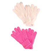 Cool Club rokavice 5 prstov CAG3133260-00 D roza 140/158