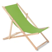 slomart Leseni ležalnik GreenBlue GB183, bukev, karo vzorec