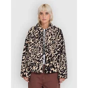 Volcom Wylding Out Sherpa Jacket animal print