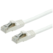 VALUE Value 21.99.1276 RJ45 omrežni kabel\, Patch kabel CAT 6 S/FTP 7.00 m bela 1 kos, (20420889)