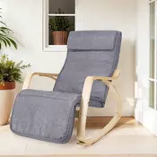 Songmics Gugalnik 67x115x91 cm Siva