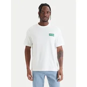 Calvin Klein Jeans Majica 20s Easy LV04RF294G Bela Regular Fit