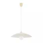 Viseča svetilka SOTI na kablu 1xE27/15W/230V kremna