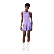 Ženske obleke Lacoste Open Back Tennis Dress Purple M