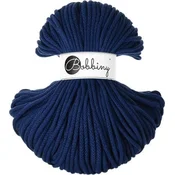 Bobbiny Premium Braided Cord 5 mm 100 m Ink Blue Vrvica