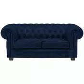 Landscape CHESTERFIELD ZOFA, temno modra tekstil