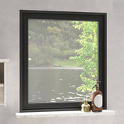 vidaXL Magnetni komarnik za okna antracit 130x150 cm